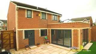 Express Bi folding Doors Orangery Installation [upl. by Rehpotsirc]