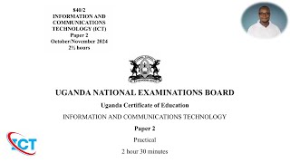 Final UNEB ICT Practical Paper 8402 2024 All Numbers Fully Done In this Video [upl. by Htebazileharas]