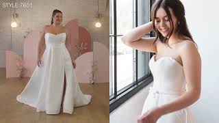 ALine Wedding Gown Sew Along Tutorial [upl. by Cantone]