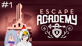 LIVE  Escape Academy ep 1 puzzle แค่นี้ของง่ายๆ ftSleeponMoon04 [upl. by Elia]