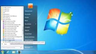 New Features on the Windows 7 Start Menu [upl. by Nnaarat]