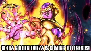 ULTRA GOLDEN FRIEZA IS COMING Dragon Ball Legends Info [upl. by Itaws735]