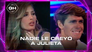 ¿Hermoso o el mozo Julieta Marcos y un debate intenso que enciende más el shippeo  Gran Hermano [upl. by Beghtol]