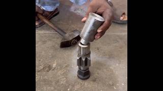 How To Rebuild Steering Box Rocker Shaft with Amazing Technique [upl. by Lahpos]