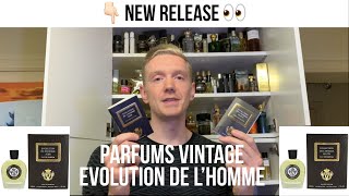 Parfums Vintage Evolution de L’Homme Matin amp Soir  NEW RELEASES  Sampling Madness Series [upl. by Peltier273]