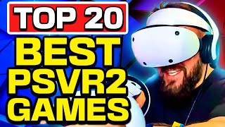 Top 20 Best PSVR2 Games For PlayStation VR 2 [upl. by Hanimay809]