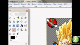 Wie entferne ich ein Logo  Wasserzeichen In Gimp  TUTORIAL   FULL HD [upl. by Emmanuel]