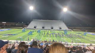 Burleson Centennial HS Marching Band  Birdville Marching Festival Finals 12Oct24 [upl. by Ferdinand]