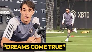 Redondo REACTION after meet MESSI during Inter Miami training ahead Nashville  Football News Today [upl. by Alwyn523]