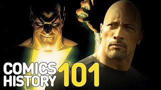 Who Is The Rocks Black Adam  Comics History 101 [upl. by Yesteb]