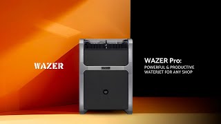 Introducing WAZER Pro Waterjet Cutter [upl. by Cozza]