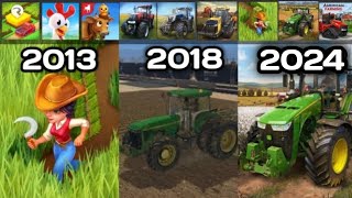 Evolution of AndroidIOS Farming Games [upl. by Enelyk]