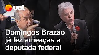 Caso Marielle Domingos Brazão já fez ameaças a deputada federal Cidinha Campos veja discussão [upl. by Ennovy]