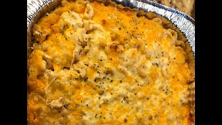 HOW TO MAKE “OLE SKOOL” SOUTHERN BAKED MAC N CHEESE [upl. by Hurleigh436]