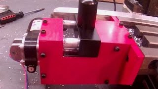 Mini Mill Power Feed Detail Build [upl. by Callan]