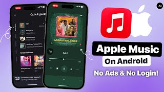 🎧 How to install Apple Music On Android No Ads amp No Login  Best Spotify Alternative 2024 [upl. by Nylirac]