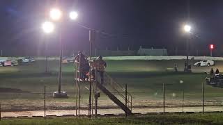 AJ Hunsinger NYPenn IMCA Modified Series  The Hill Speedway Feature 83024 [upl. by Hebbe]