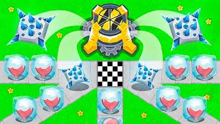 Super OP Spike Factory in Bloons TD Battles 2 [upl. by Giffy]