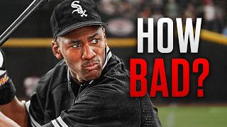 How BAD Was Michael Jordan At Baseball [upl. by Galer]