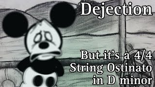 DEJECTION But it’s a 44 String Ostinato in D minor FNF Wednesdays Infidelity Dejection Remix [upl. by Yrrum]