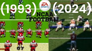 Evolution of NCAA College Football 19932024 [upl. by Ettezzil]