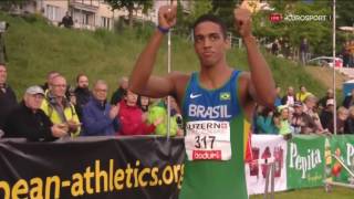 359 Beejay Lee wins 200m Heat A Mens Spitzen Leichtathletik Luzern 2016 HD [upl. by Sanson]