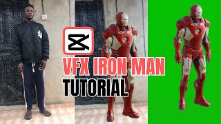 How To Edit Vfx Iron Man Effect  Vfx Capcut Edit  CapCut Tutorial [upl. by Evania641]