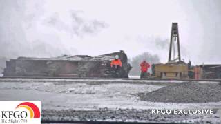 KFGO EXCLUSIVE 911 calls from the train derailment in Casselton ND [upl. by Wailoo]