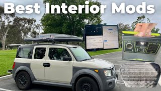 5 Interior Upgrades For The Honda Element [upl. by Assirrac]