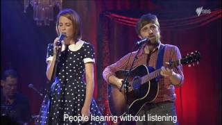 The Sound of Silence  Emma Louise amp Husky Gawenda on RocKwiz with Lyrics [upl. by Qahsi]