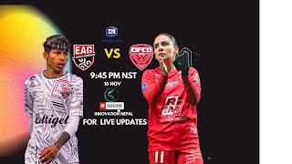 Sabitra Bhandaris Team Guingamp vs Dijon Foot  LIVE  French Womens League [upl. by Noval]