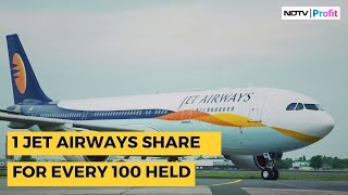 Investors Beware Jet Airways Shareholders To Get 1 Share For Every 100 Held  Jet Airways Shares [upl. by Loy]