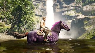 Arthur is Riding a best Charoite Horse  Red Dead Redemption 2 Gameplay [upl. by Andris]