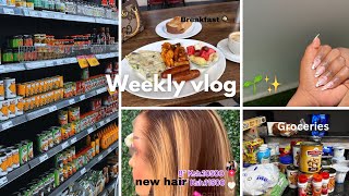 Weekly vlogNairobi slo Livinglife of an introvert in KenyaGroceries cookingnew hair restock [upl. by Hunley190]