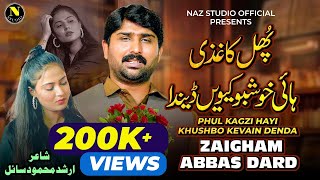 Phul Kaghazi Hayi khushbo Kevain Denda  Zaigham Abbas Dard  Punjabi Song  N𝐚𝐳 𝐒𝐭𝐮𝐝𝐢𝐨 [upl. by Rabbi182]