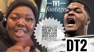 Khalil Benson MOM SPEAKS OUT After His Spring Game With Coach Prime “DT2”🦬 [upl. by Laet]