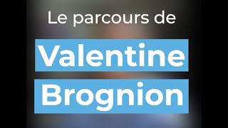 Le parcours et les conseils pour choisir ses études  Valentine Brognion [upl. by Akenna]