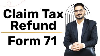 Claim TDS Refund  File Form 71  by CA Kushal Soni [upl. by Kawasaki]