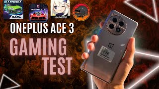 Oneplus Ace 3 Gaming test I 90120FPS [upl. by Ricarda354]