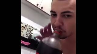 Guy Drinks Coca Cola and Becomes Distorted Meme [upl. by Bahner]