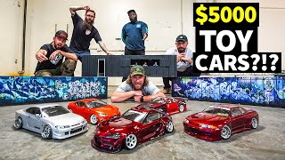 Drifting 5000 RC Cars on our new RC Track at Tire Slayer Studios  HHH Ep004 [upl. by Olenta]