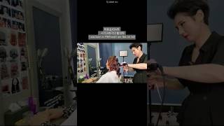 Korean Hair salon ASMR visual and hearing activation Orange brown root dyeing to make it lively [upl. by Aselehc632]