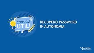 Recupero password i passaggi da seguire [upl. by Mellitz562]