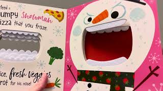 Read to Me  Never Feed a Grumpy Reindeer  Interactive Texture Book  Read Aloud [upl. by Sarid]