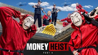 PARKOUR VS MONEY HEIST 6 Girl Breaks Into Police Base To Rescue Bad Guy  Horror Parkour Pov Short [upl. by Launame113]