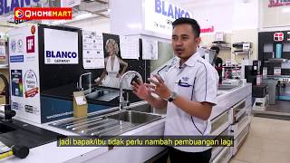 Bak Cuci Piring ini Cocok untuk Rumah Minimalis  Beli di Qhomemart [upl. by Sliwa]