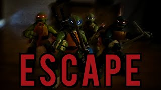 TMNT Episode 11 Escape Stop Motion Film [upl. by Akinna]