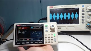 UTG932E Function Waveform Generator  محمد يوسف [upl. by Niad]