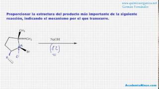 Problema 15 Reacciones de eliminación E2 [upl. by Olympie]