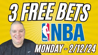 Monday 3 Free NBA Picks amp NBA Betting Predictions  21224 l Picks amp Parlays [upl. by Laws]